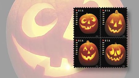 Jack-O'-Lanterns 2016 Halloween - 5 Booklets (100 Pcs)